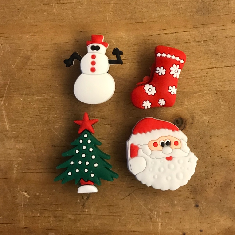 Christmas themed Crocs Jibbitz Charms